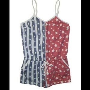 Almost Famous American Flag Romper 🇺🇸🇺🇸